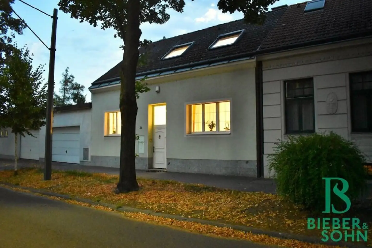 Objektansicht Abend