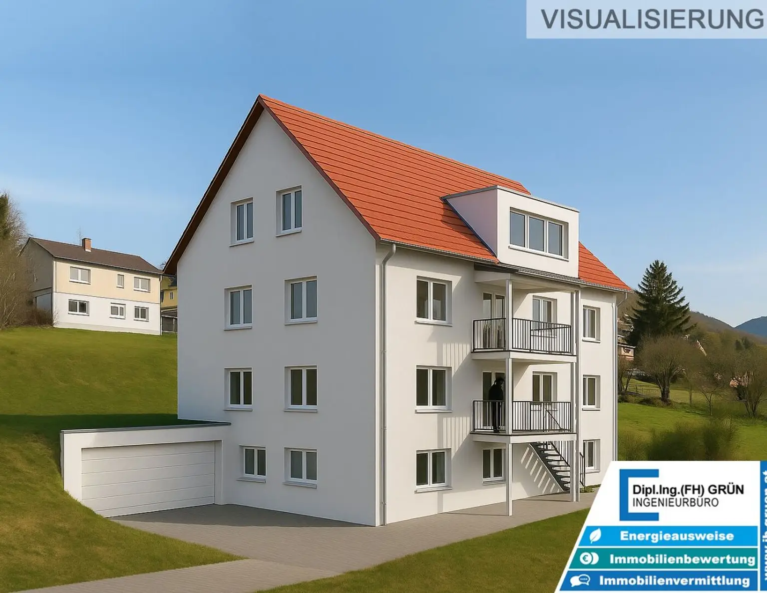 St. Magdalena - Aufgeschlossenes Baugrundstück mit genehmigtem Bauplan - ohne Bauzwang