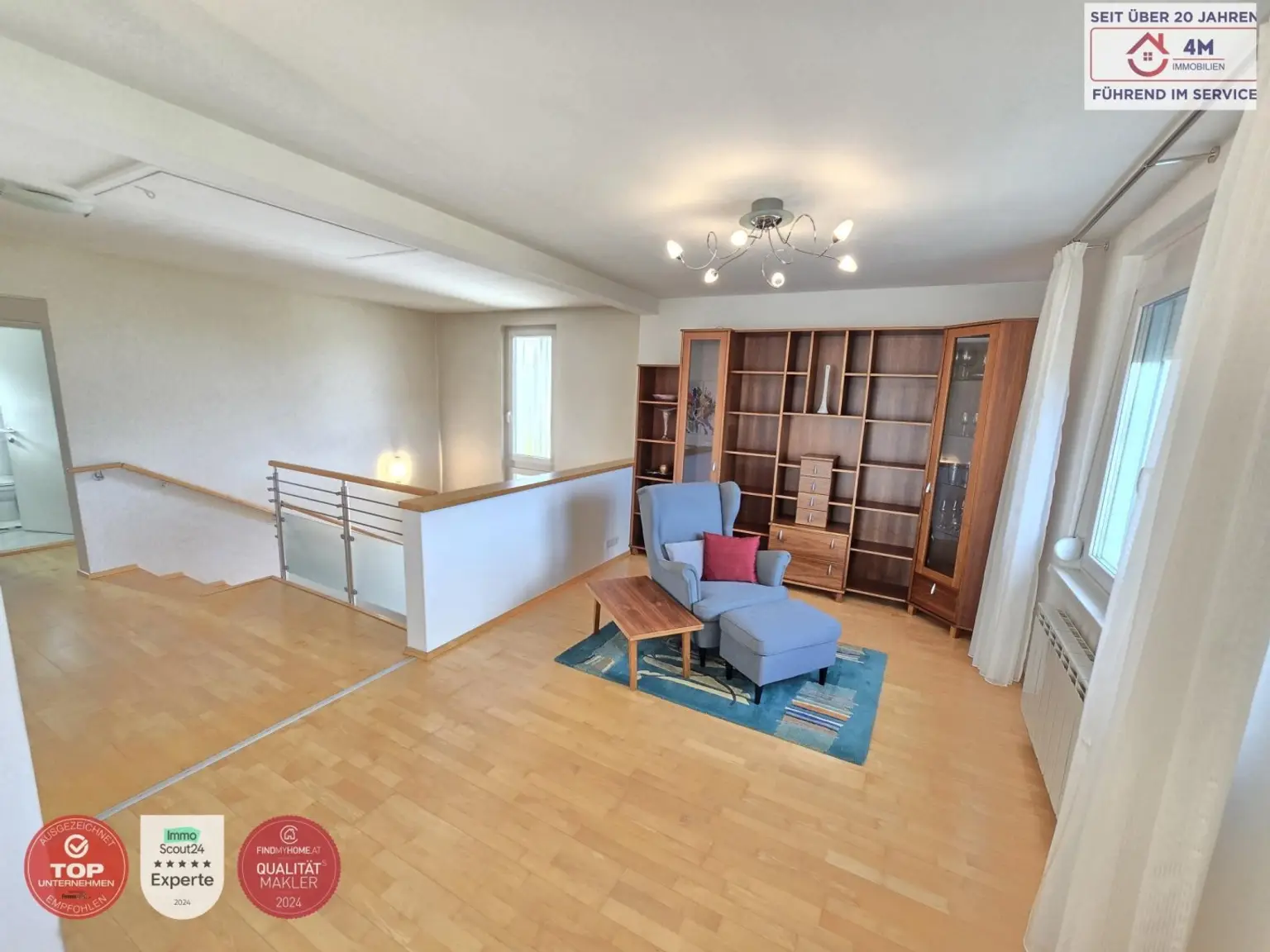 Stilvolles Einfamilienhaus mit gepflegtem Garten in bester Lage von Kobersdorf