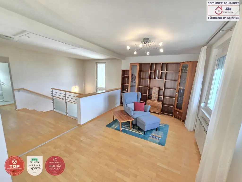 Stilvolles Einfamilienhaus mit gepflegtem Garten in bester Lage von Kobersdorf