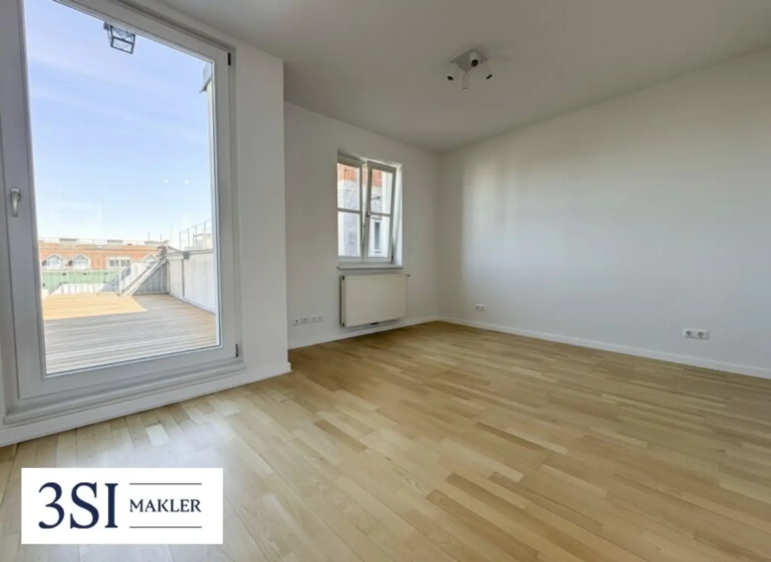 Traumblick! Urbanes Wohnen– 1,5-Zimmer-Juwel im 7. Bezirk mit riesiger Dachterrasse