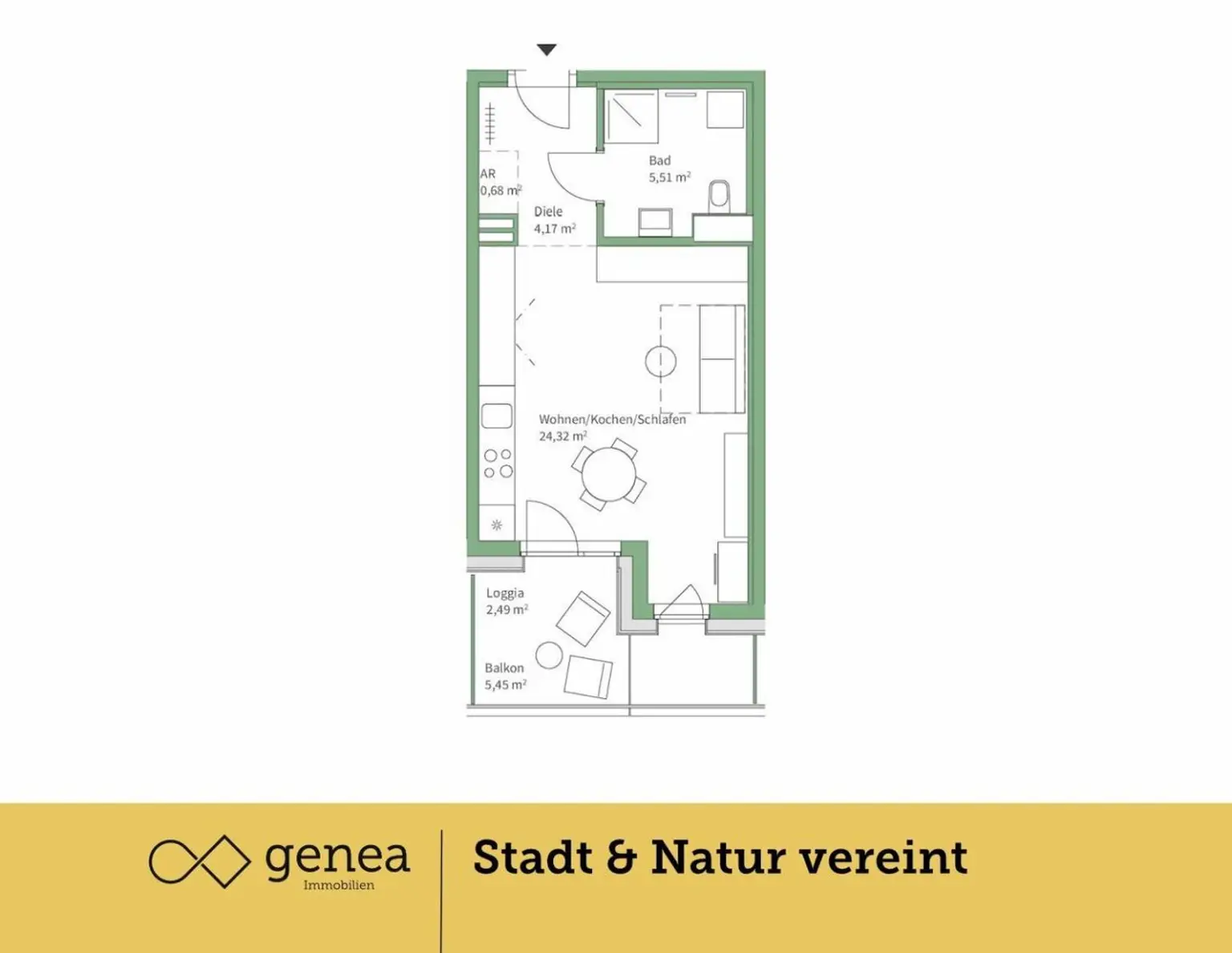 Provisionsfrei | Exklusive Wohneinheiten in Jakomini Verde | Parkähnliche Umgebung
