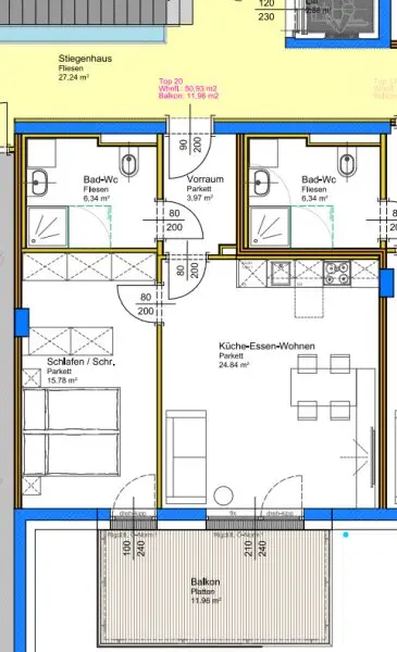 ERSTBEZUG - NEUBAU - Wunderschöne Wohnungen mit eigenem Tiefgaragenplatz im Stadtteil Neustadt