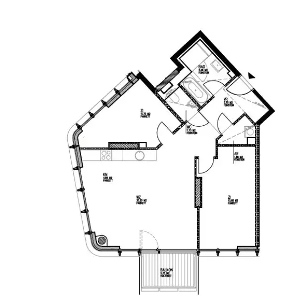 Moderne 3 Zimmer mit Balkon und vielen Extras im Haus!
