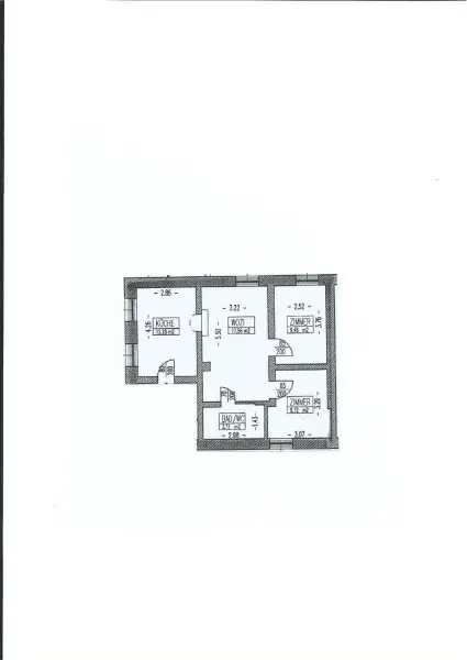 Plan - Kleine gemütliche 3 Zimmer Wohnung mit PKW-Stellplatz Miete Grödig Salzburg