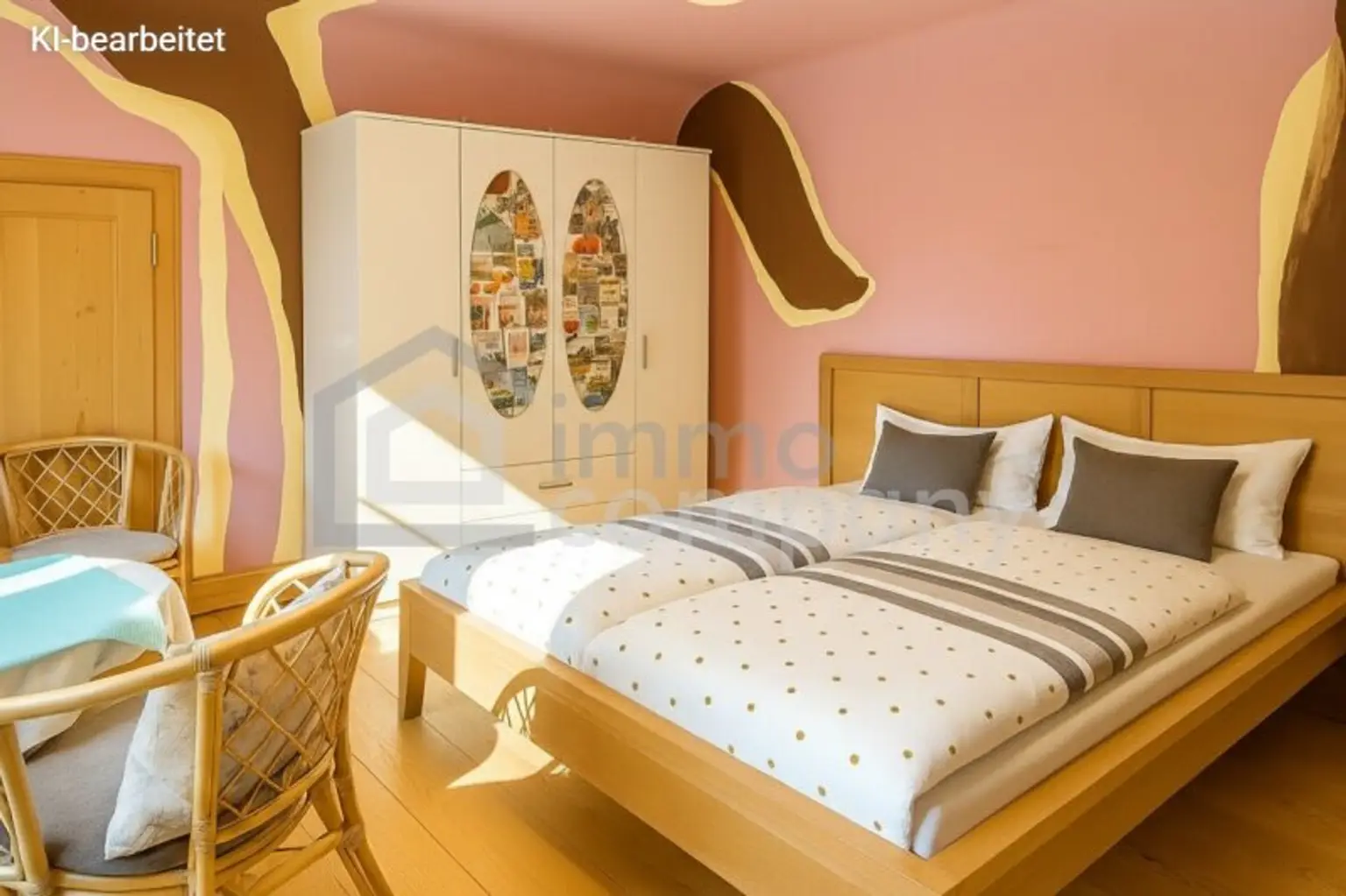 DG Schlafzimmer - KI bearbeitet ( licht optimiert )