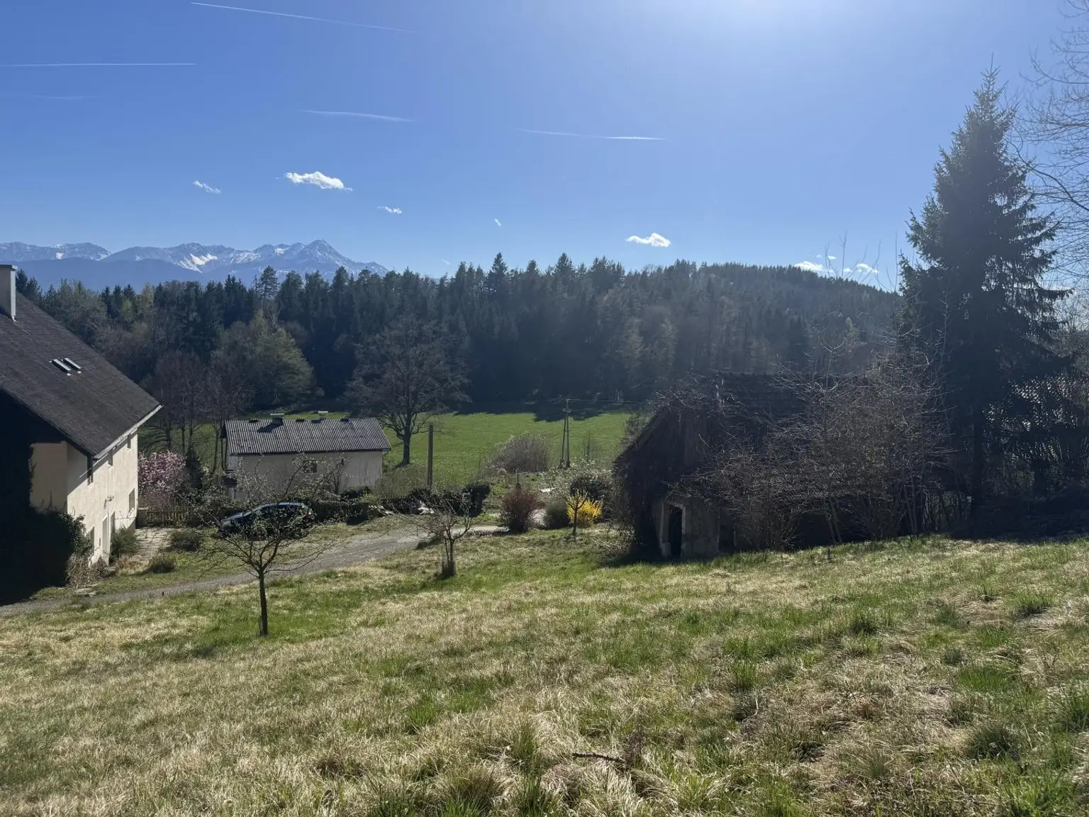 Grundstück 2 Aussicht Süden