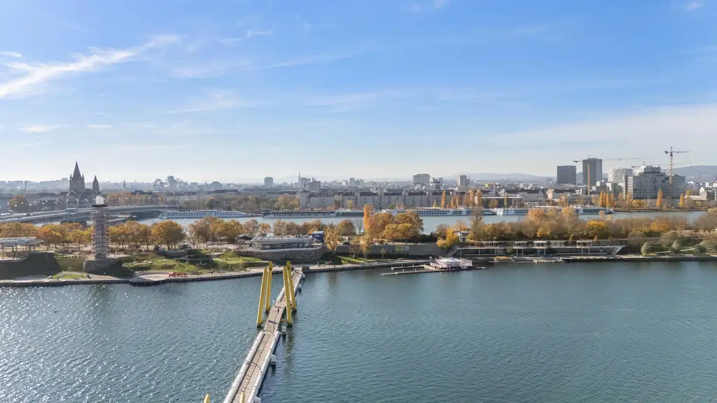 Leben auf höchstem Niveau: Exklusives 3-Zimmer-Apartment bei der UNO-City!