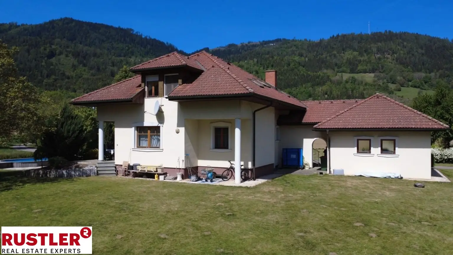 Haus Rückansicht