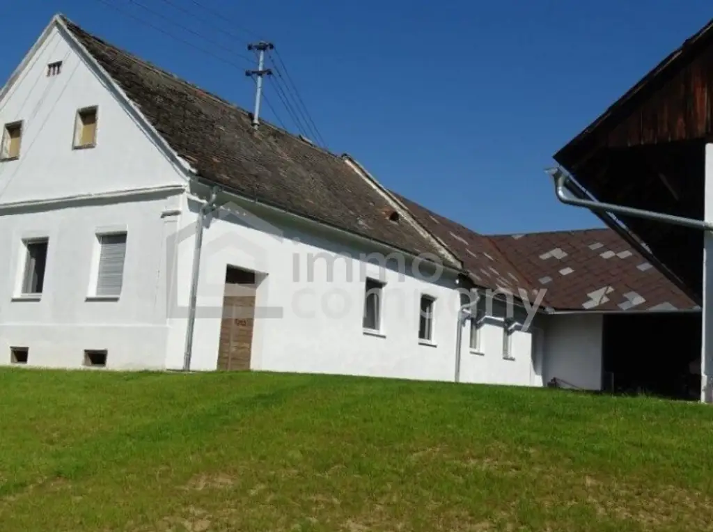 Zwei Bauernhäuser – knapp 6 ha arrondierter Grund – Zusammen in Einzellage