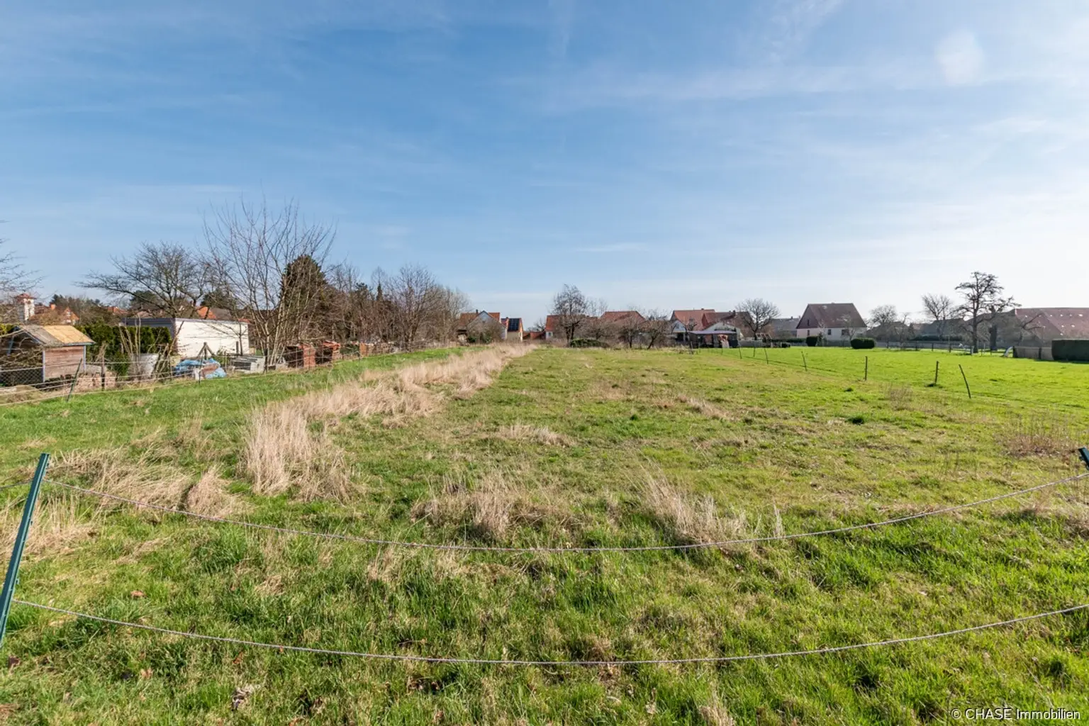 Baugrundstück Bodenansicht Feldseite 2