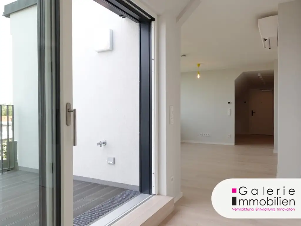 VIDEO: 360°-Ausblick auf Wien: Hochwertige 2-Zimmer-Wohnung mit Klima plus 2 private Dachterrassen!