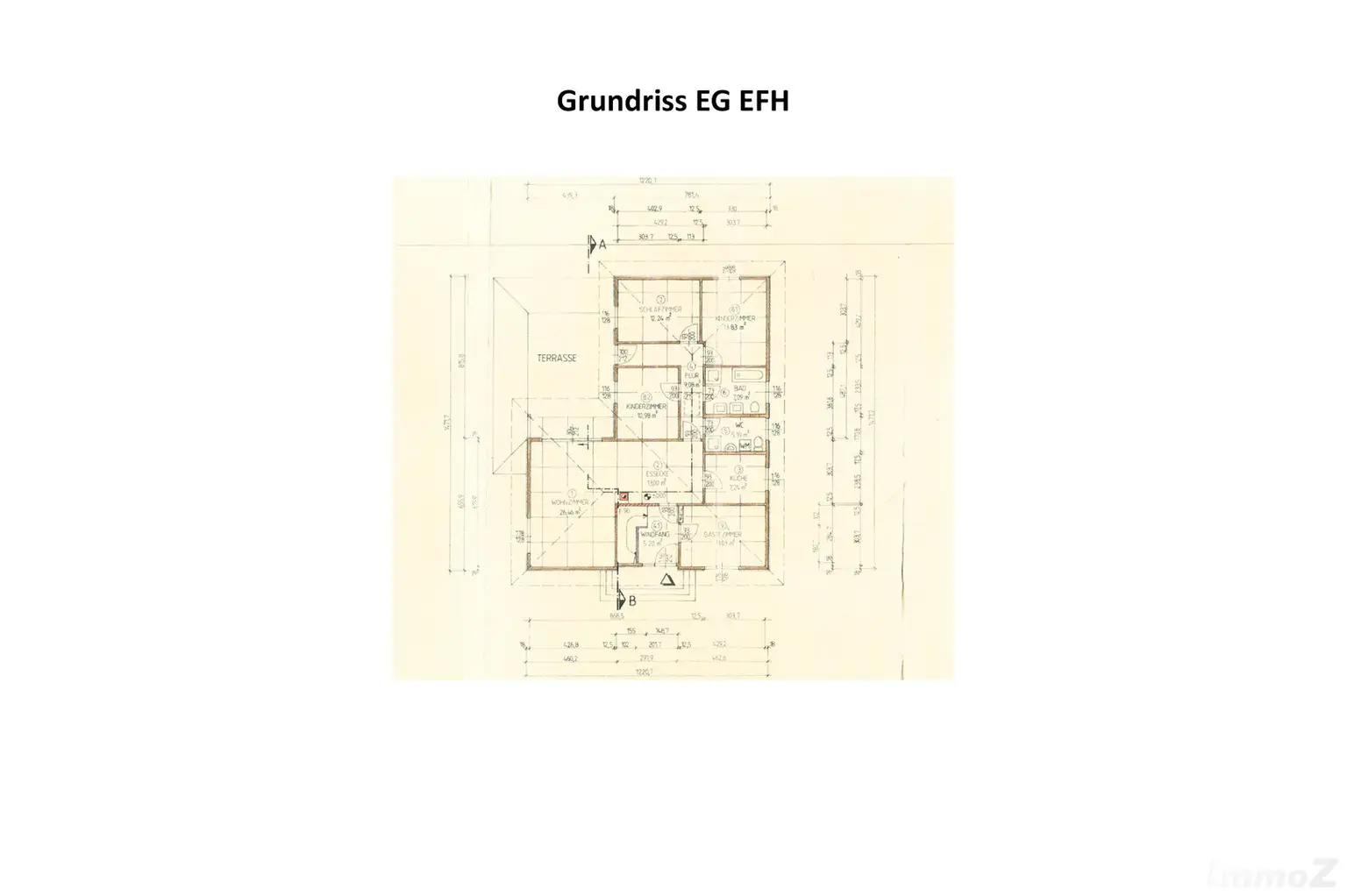 Grundriss EG EFH