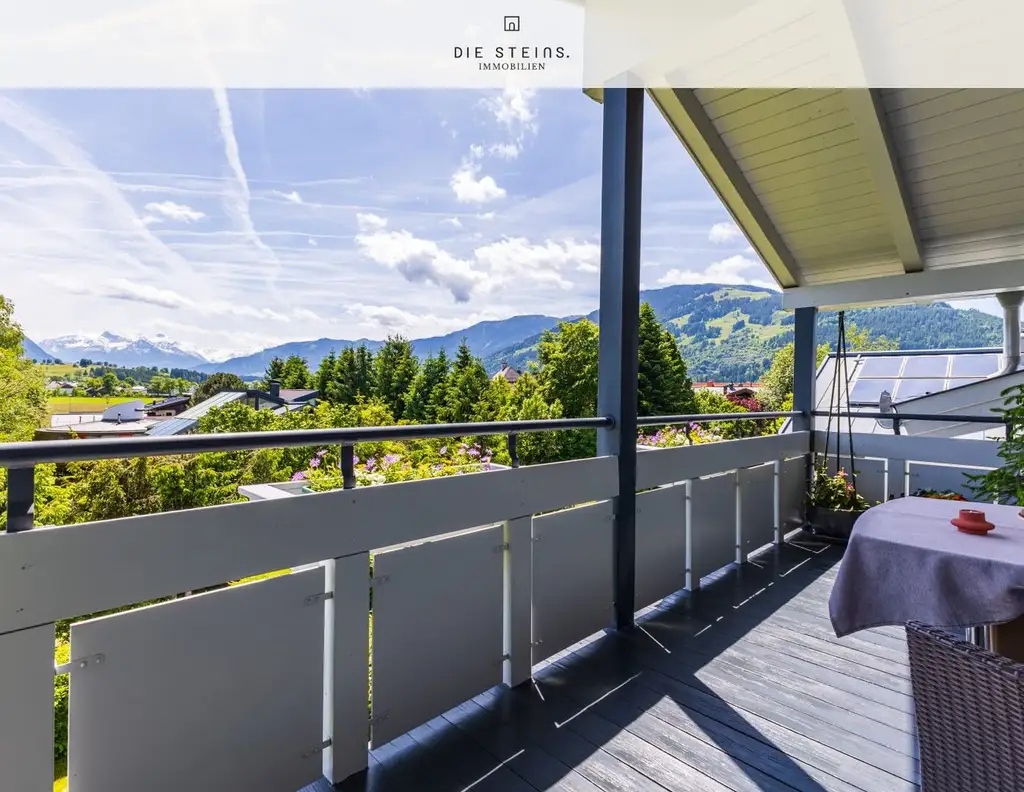 Exklusive Dachgeschosswohnung mit Panoramablick auf das Kitzsteinhorn