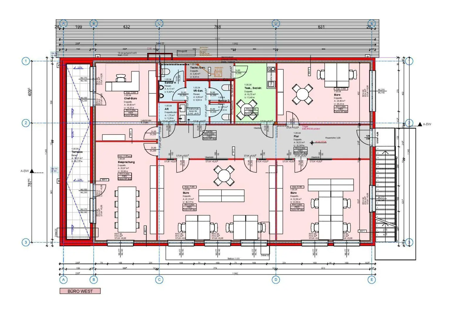 Grundriss Gradnerstraße 122, 1