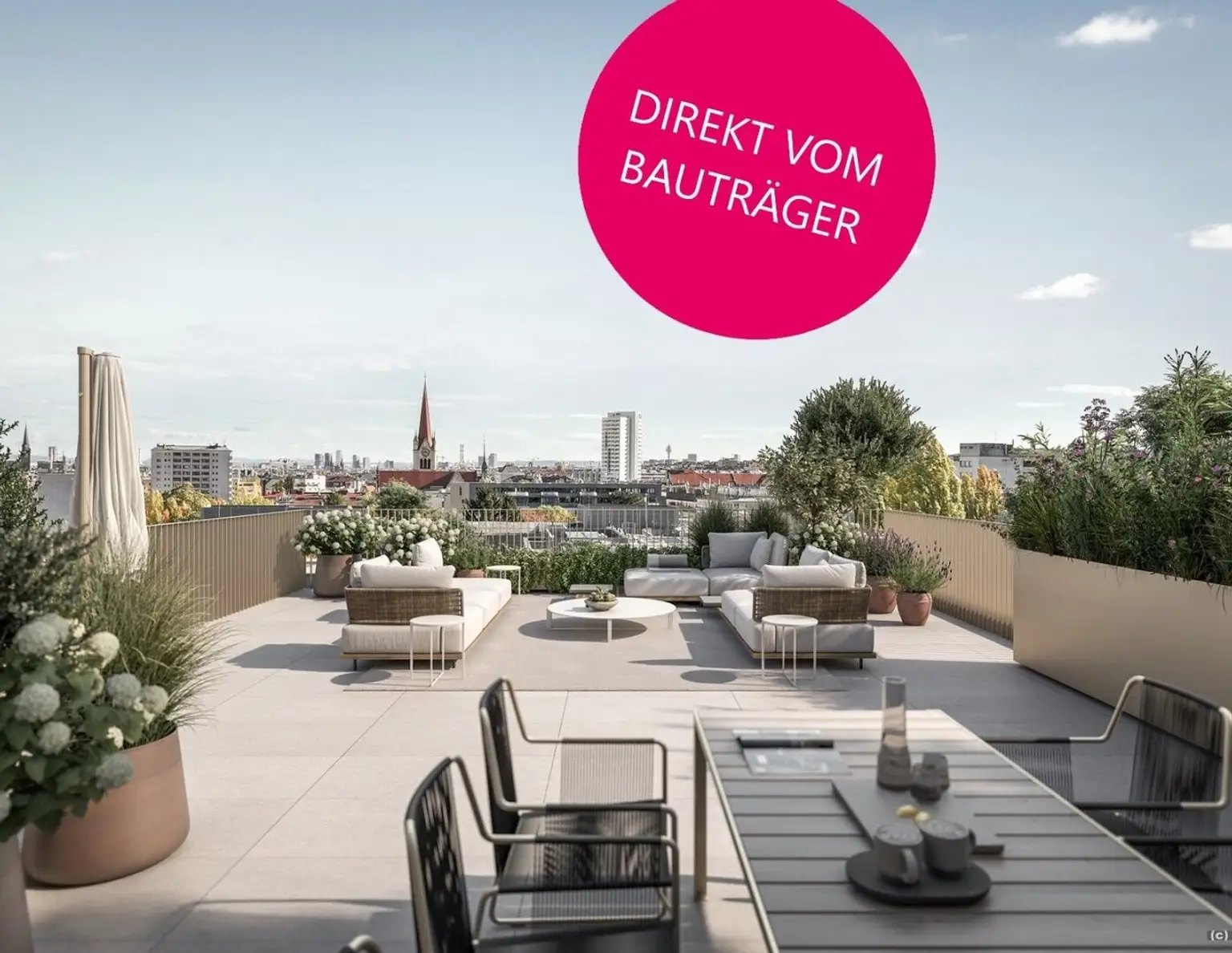 Investment in Wiens begehrtes Cottageviertel: Die STADTVILLEN Wilhelminenberg