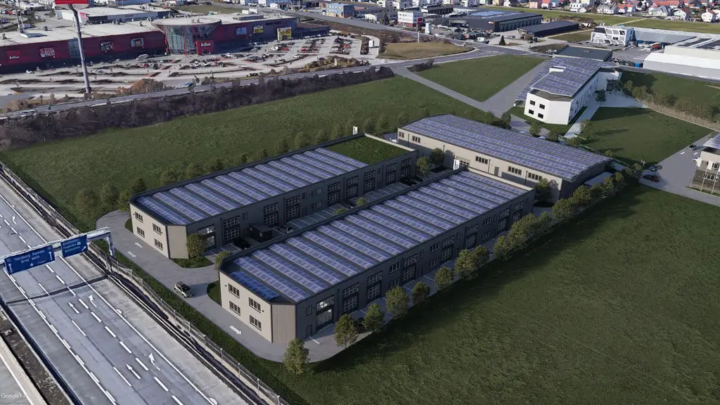Betriebs-/Produktions- oder Lagerhallen mit Flächen von 47 - 197 m² im Grünwallpark Ansfelden zu verkaufen (T13a)