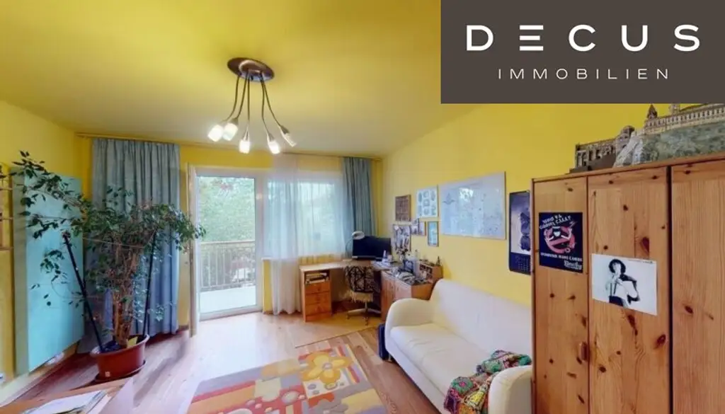 GROSSARTIGE FÜNFZIMMERWOHNUNG MIT SÜDBALKON