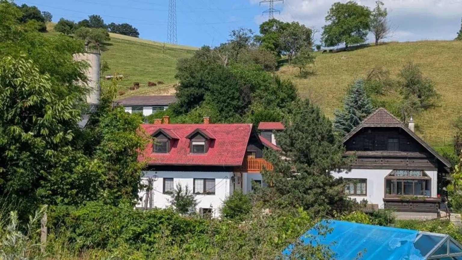 IDYLLISCHE GRÜNRUHELAGE - über  200 m² Wohnfläche - 1.463 m² Grund - zwei getrennte Wohneinheiten