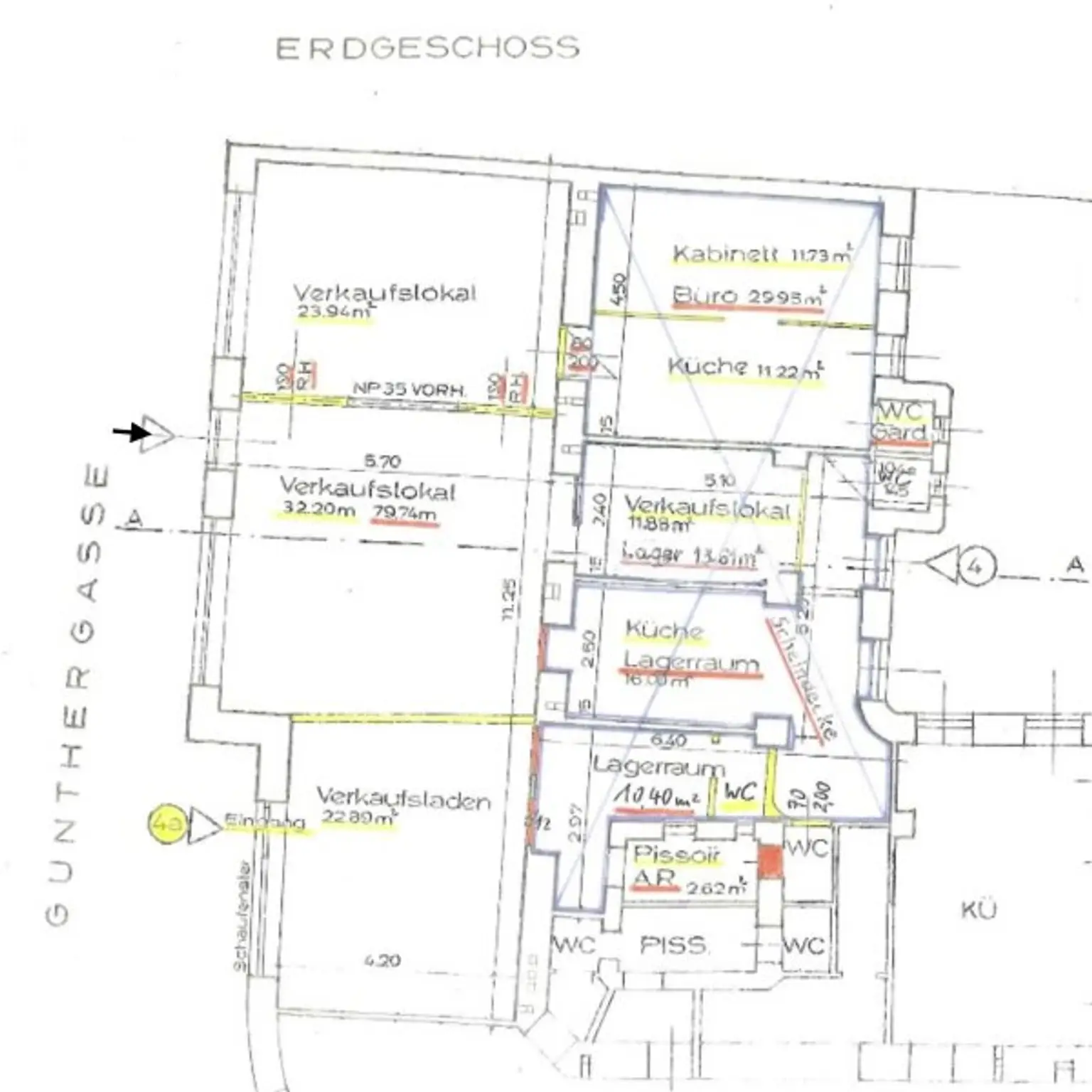 Attraktives, helles Geschäftslokal zur vielseitigen Nutzung mit guter Sichtbarkeit | flexibler Grundriss | leerstehend