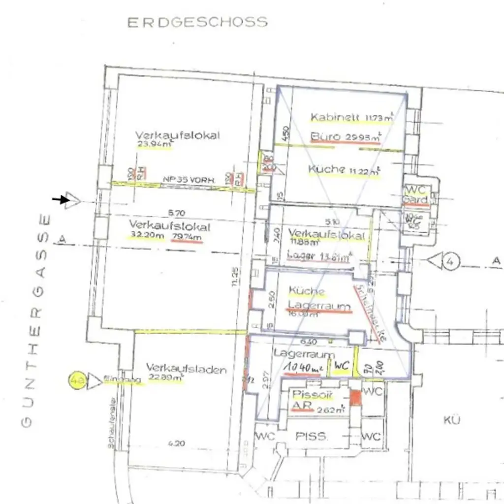 Attraktives, helles Geschäftslokal zur vielseitigen Nutzung mit guter Sichtbarkeit | flexibler Grundriss | leerstehend