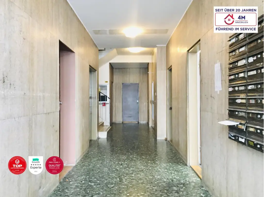 Hallo Investoren! Top-Sanierte 2-Zimmer Neubauwohnung mit Freier Mietzins und urbaner Flaire (U4/U2!)