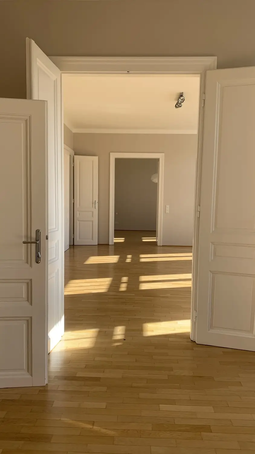 Esszimmer Blick Wohn