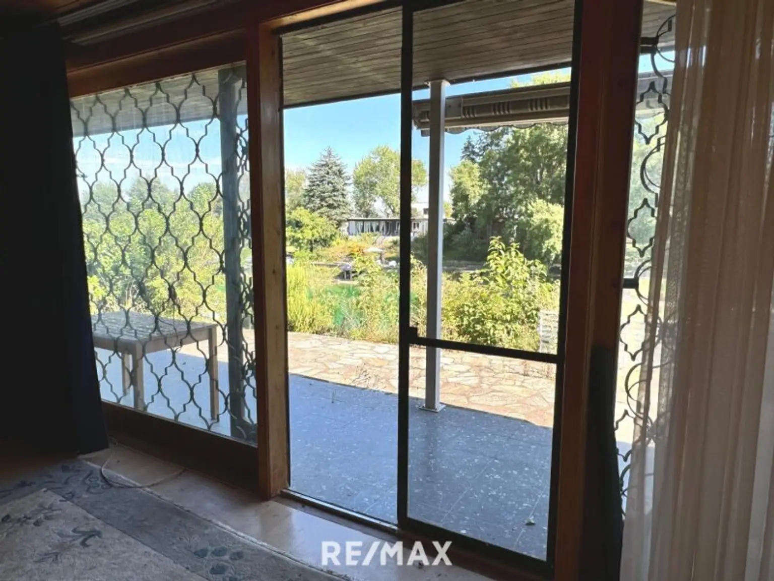 Ausblick vom Wohnzimmer