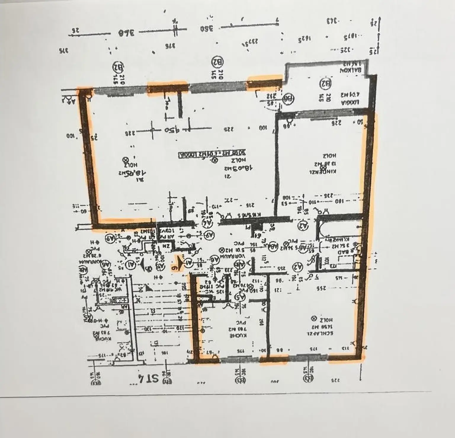 Grenzgasse: - Räumlich gut angelegte Loggiawohnung in beliebter Wohngegend - gute Infrastruktur und Verkehrsanbindung