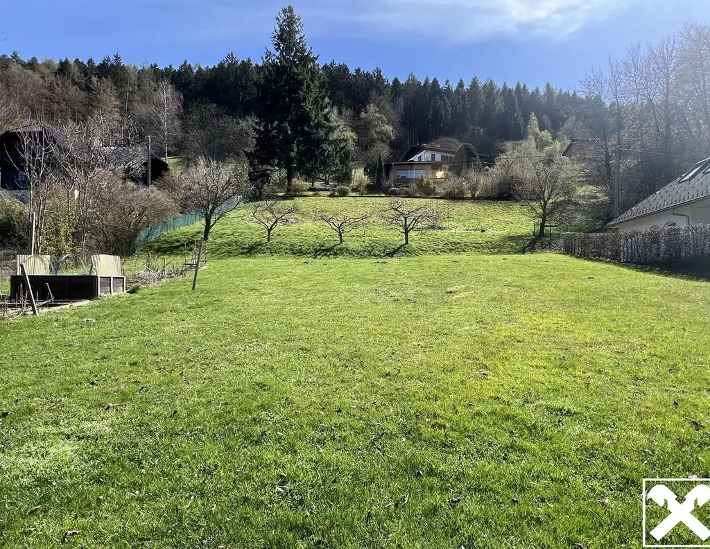 RARITÄT - Exklusives Baugrundstück mit traumhaftem Blick auf den Ossiacher See