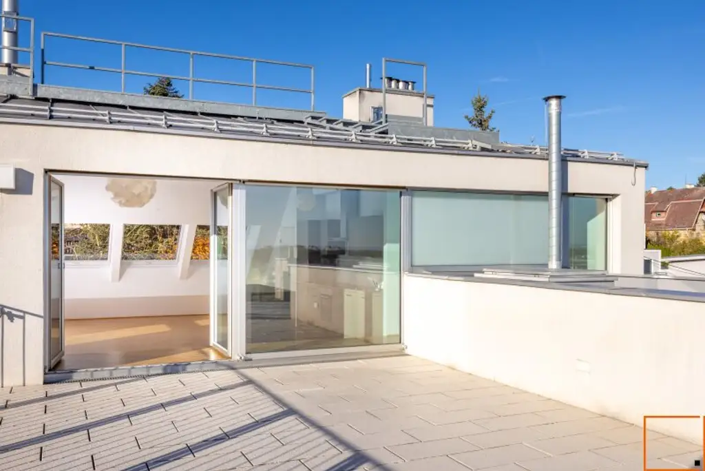 Dachterrassen-Maisonette mit 3 Schlafzimmern und sensationellem Weitblick