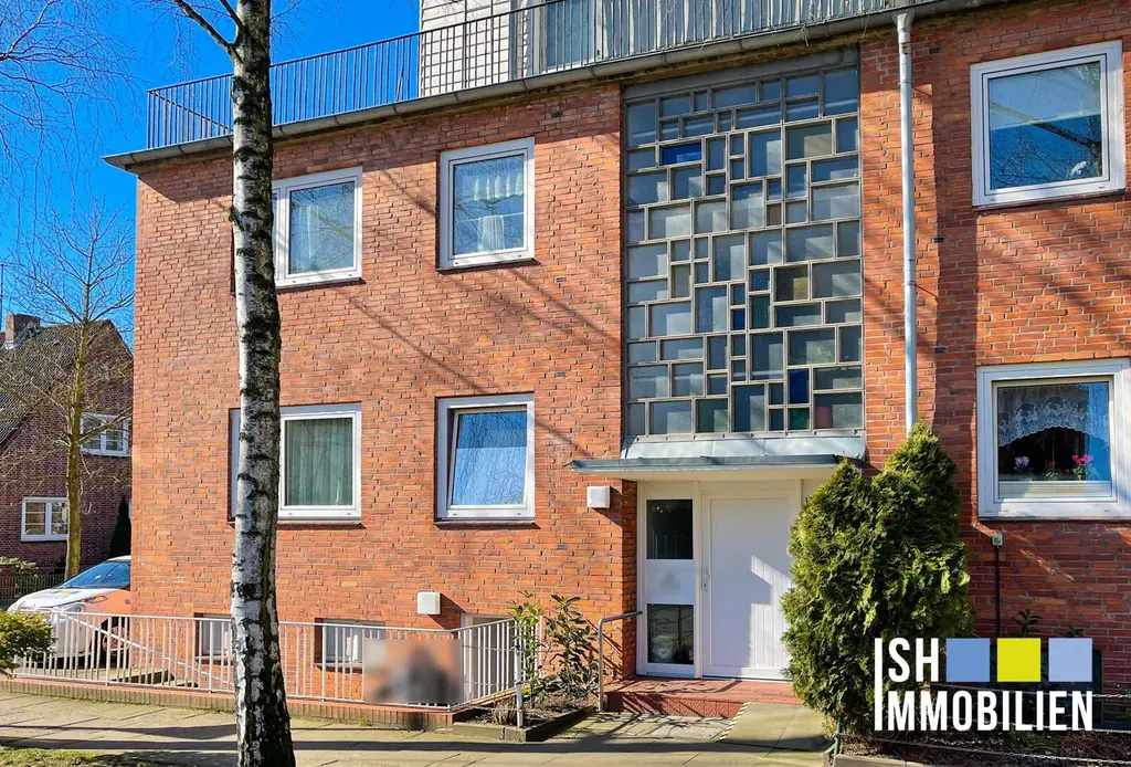 Frisch renovierte 2-Zimmer Wohnung in Wedel zu vermieten!