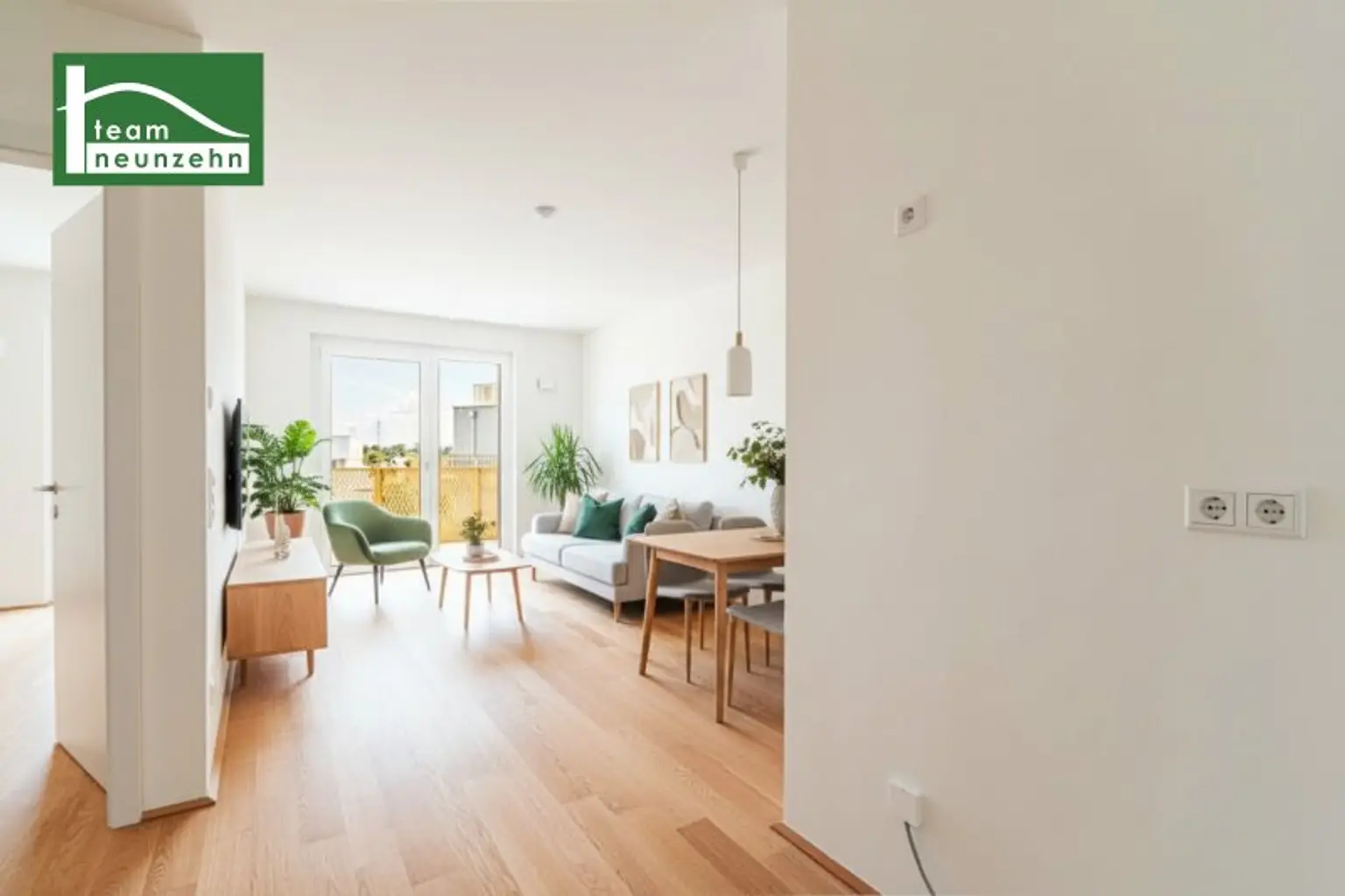 „Hirschfeld – Naturnah wohnen“ – Niedrig-Energie-Standard-Neubau in begehrter Grün-Ruhelage