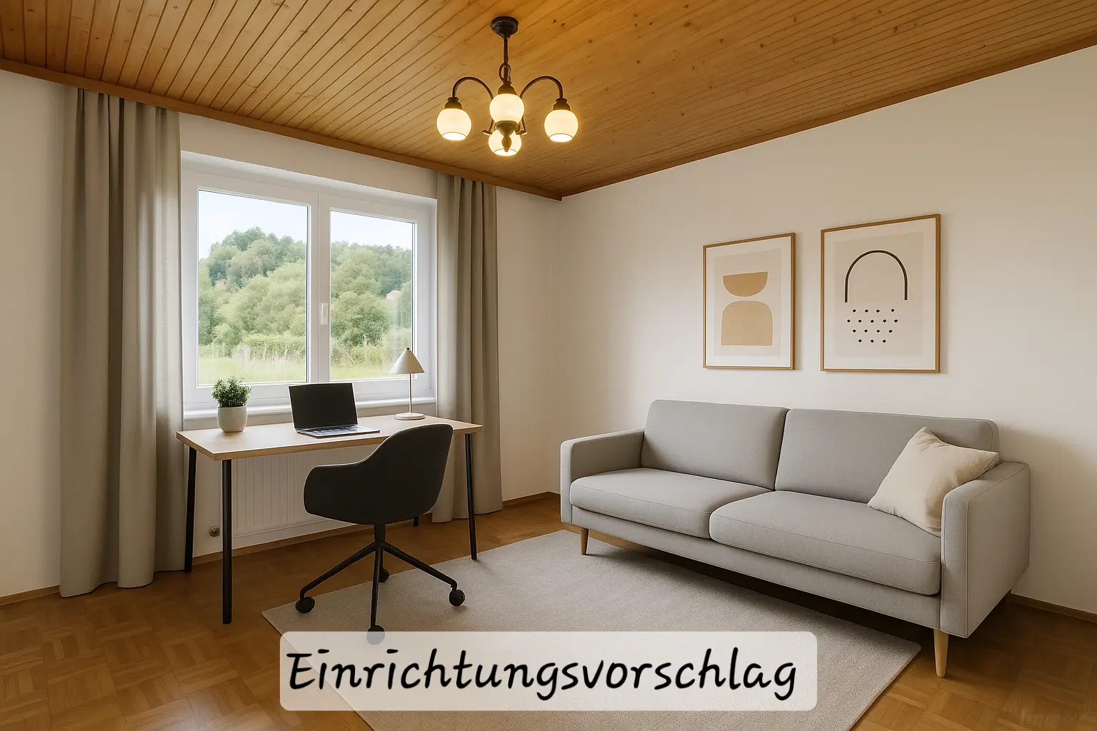 Einrichtungsvorschlag Büro