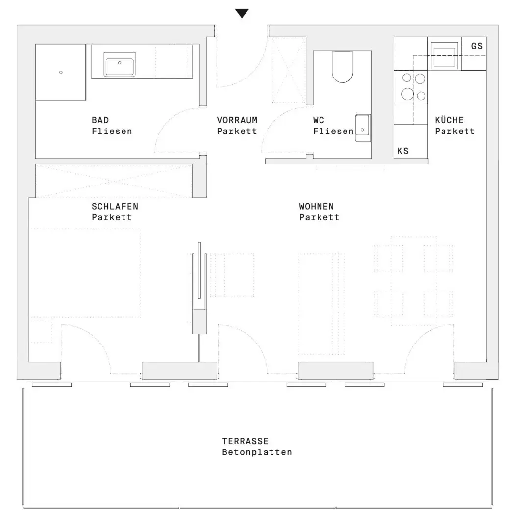 DC-FLATS: High-End-Apartment bei der UNO-City!! ERSTBEZUG!!