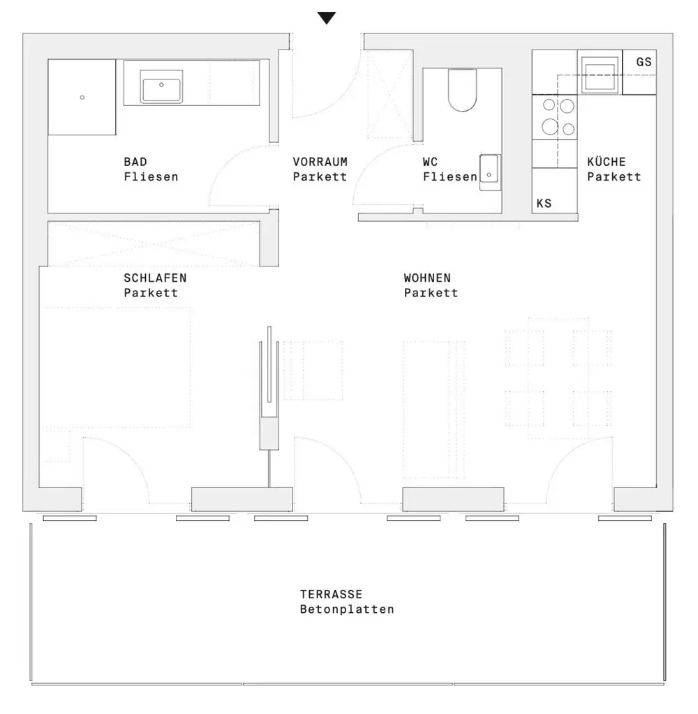 DC-FLATS: High-End-Apartment bei der UNO-City!! ERSTBEZUG!!