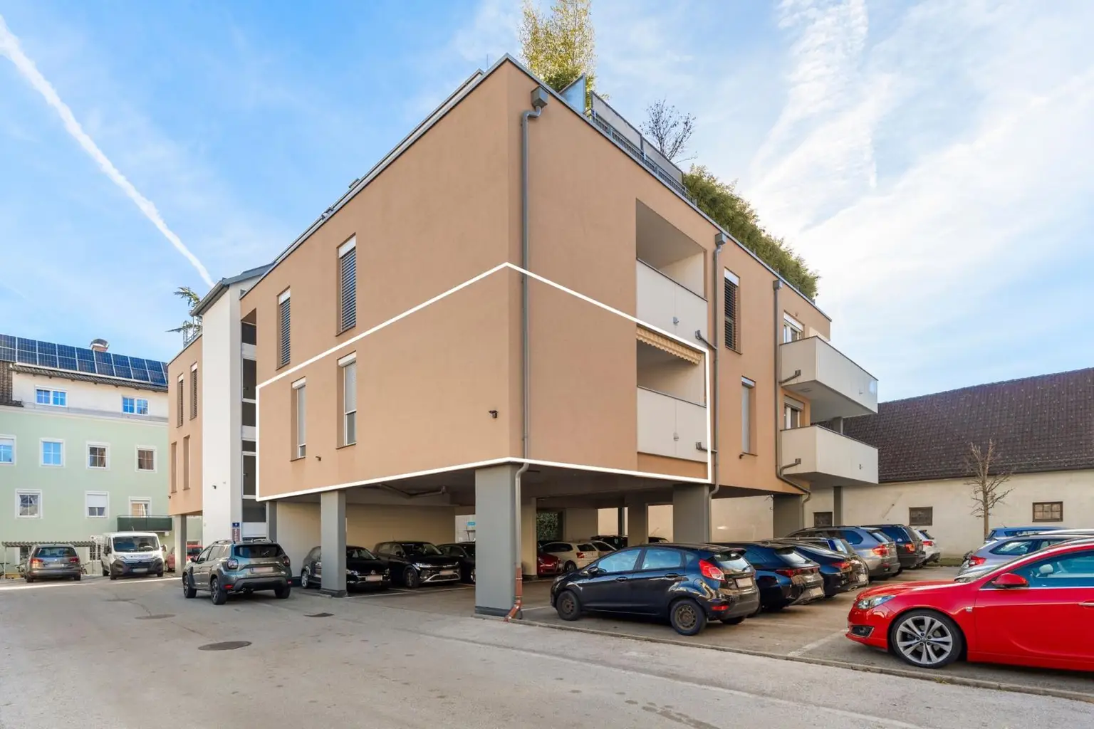 Außenansicht Wohnhaus