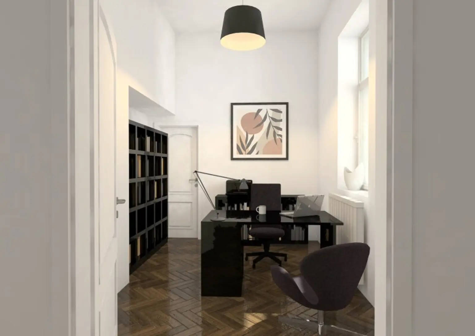 Provisionsfrei! All-In-Bürozimmer am Brahmsplatz als Untermiete!