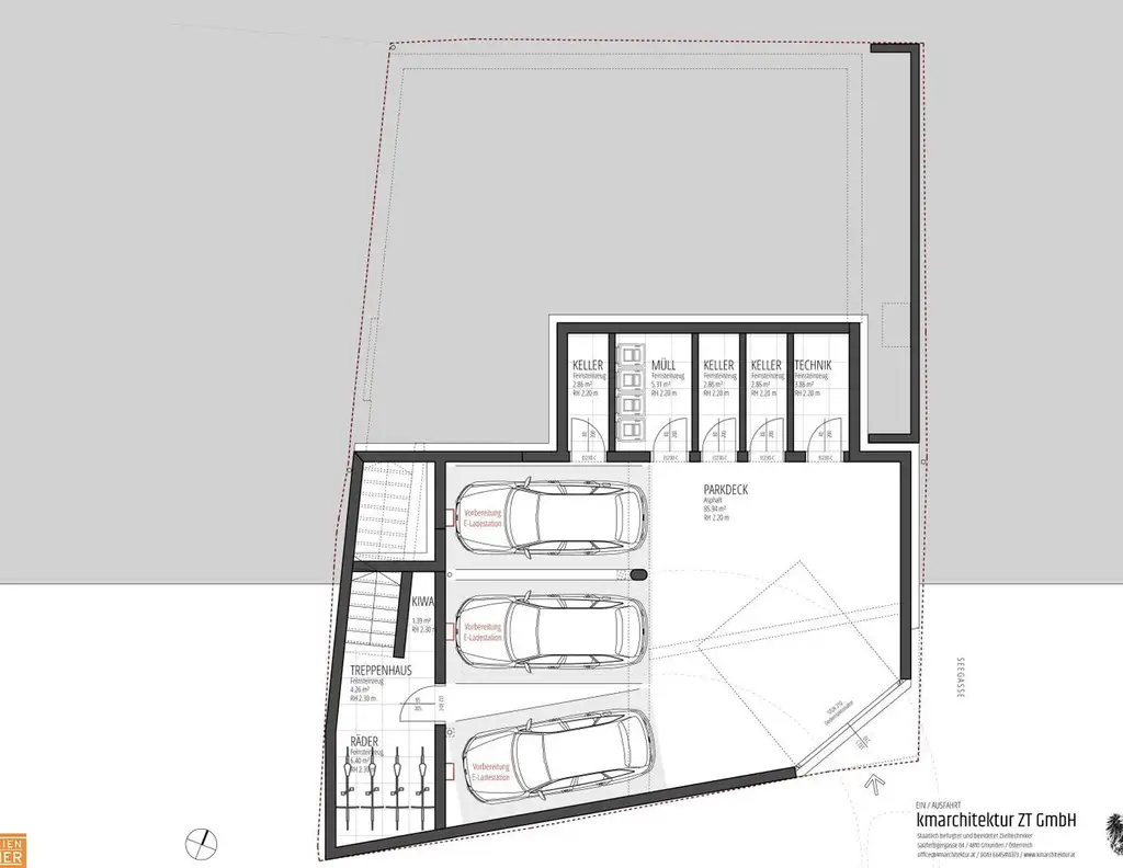 Stilvolle 4-Zimmer-Architektenwohnung mit großzügigem Wohngefühl in Gmunden