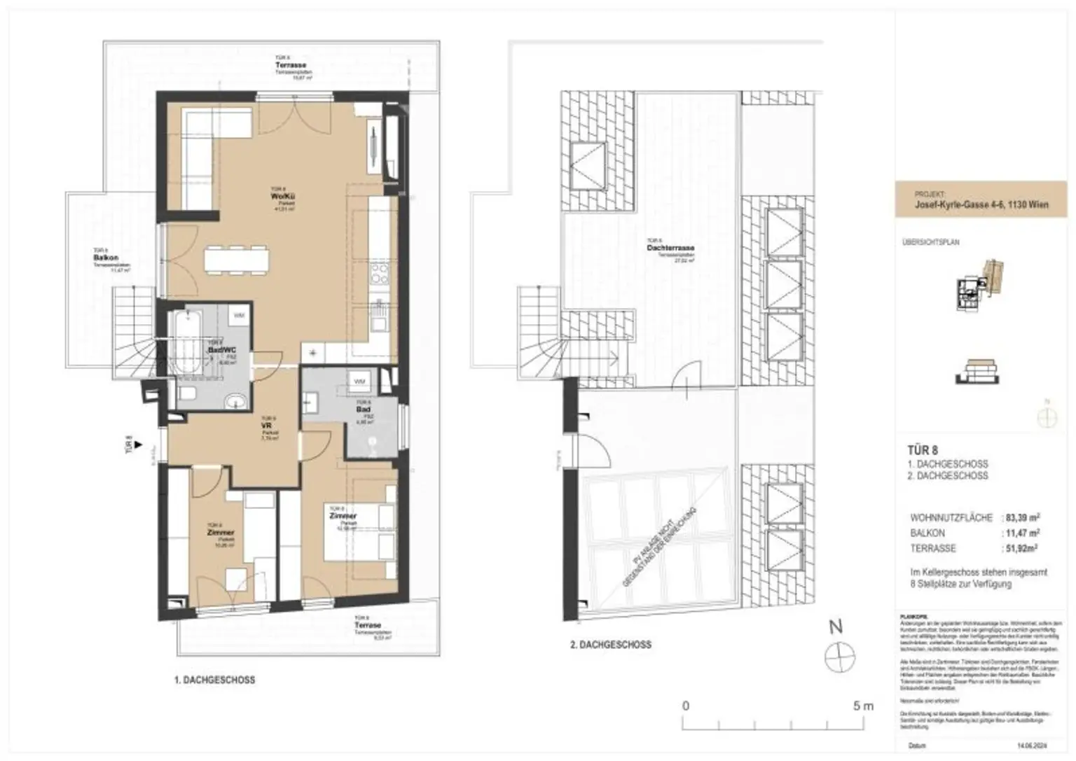 4-ZIMMER WOHNUNG MIT BALKON UND DACHTERASSE| PROVISIONSFREI