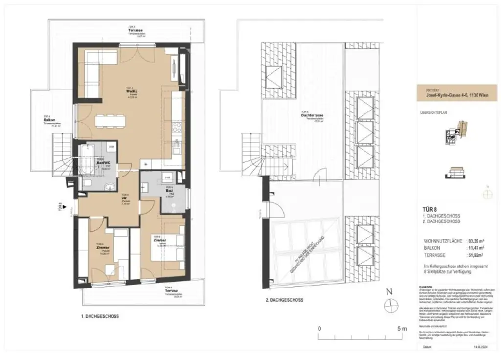 4-ZIMMER WOHNUNG MIT BALKON UND DACHTERASSE| PROVISIONSFREI