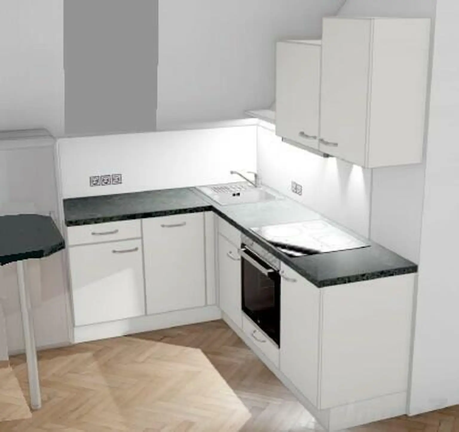 Sanierte 2-Zimmer DG-Wohnung mit Gartennutzung bei UNI und LKH