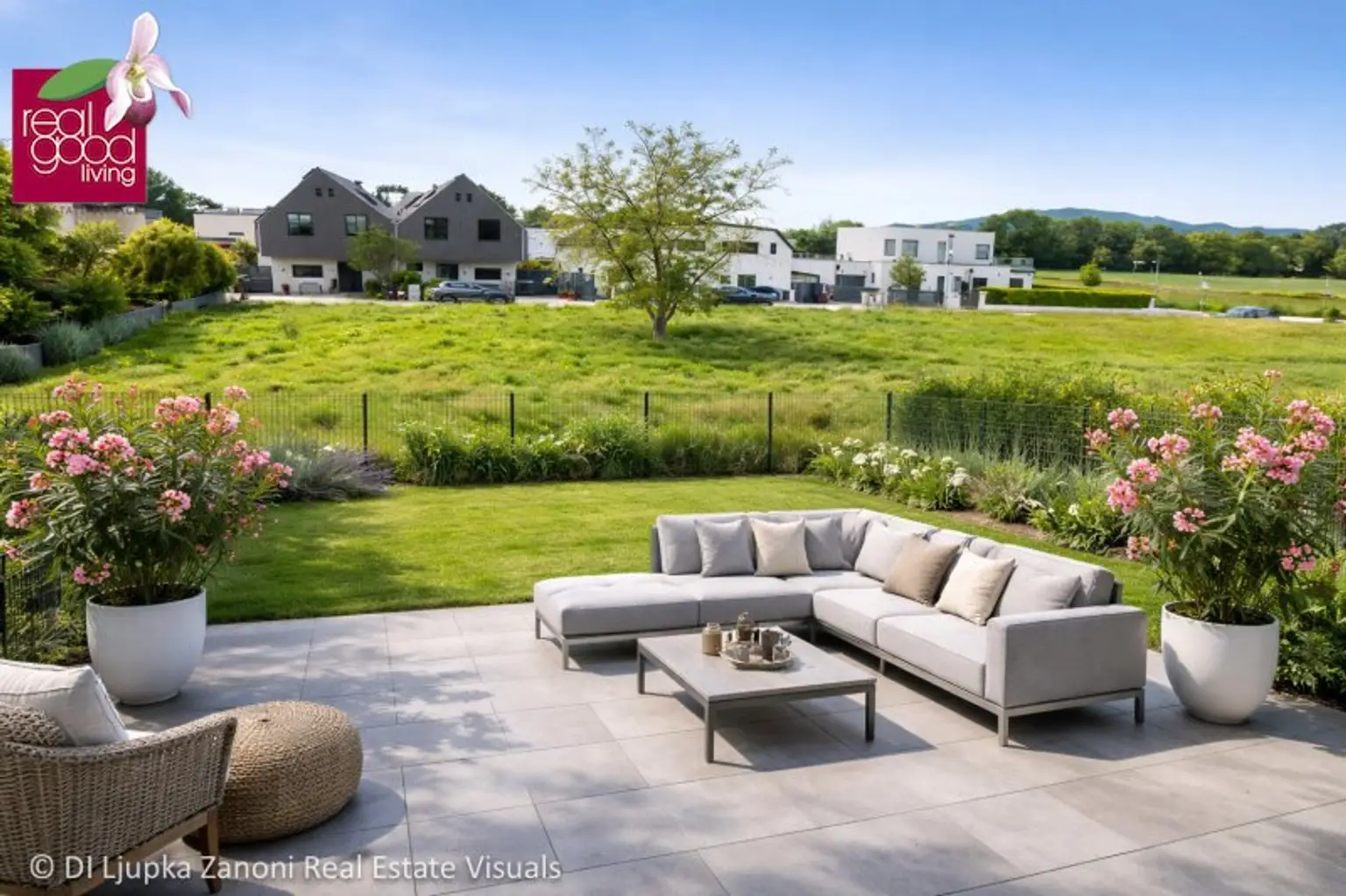 Moderne Doppelhaushälfte mit Garten in exklusiver Wohnlage – nahe Mödling