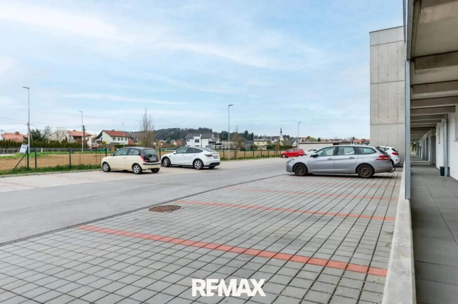 Besucherparkplatz
