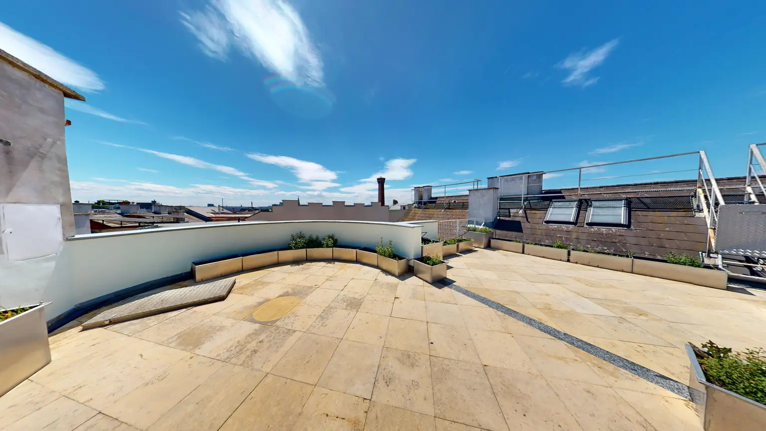 Exklusive DG-Wohnung in 1070 Wien mit 91m² Dachterrasse