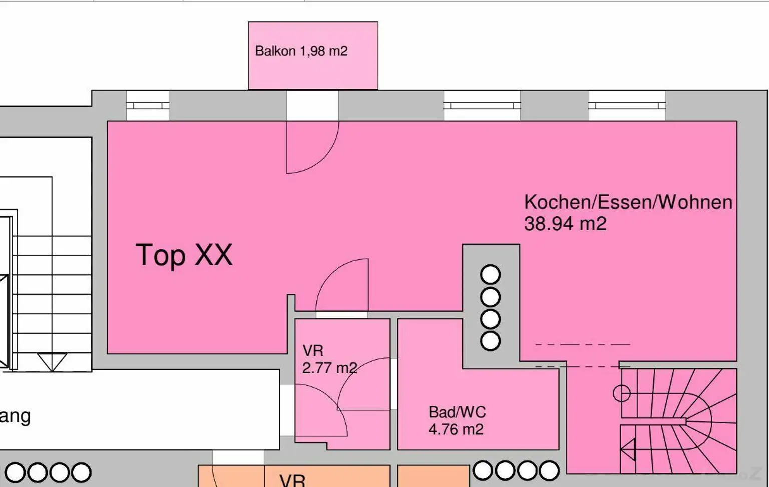 ***Elegante DG-Maisonette ** 2 Innenhofbalkone ** Trendviertel Graz-Lend ** moderne Citywohnung ** für Paare & Studenten & Anleger ***