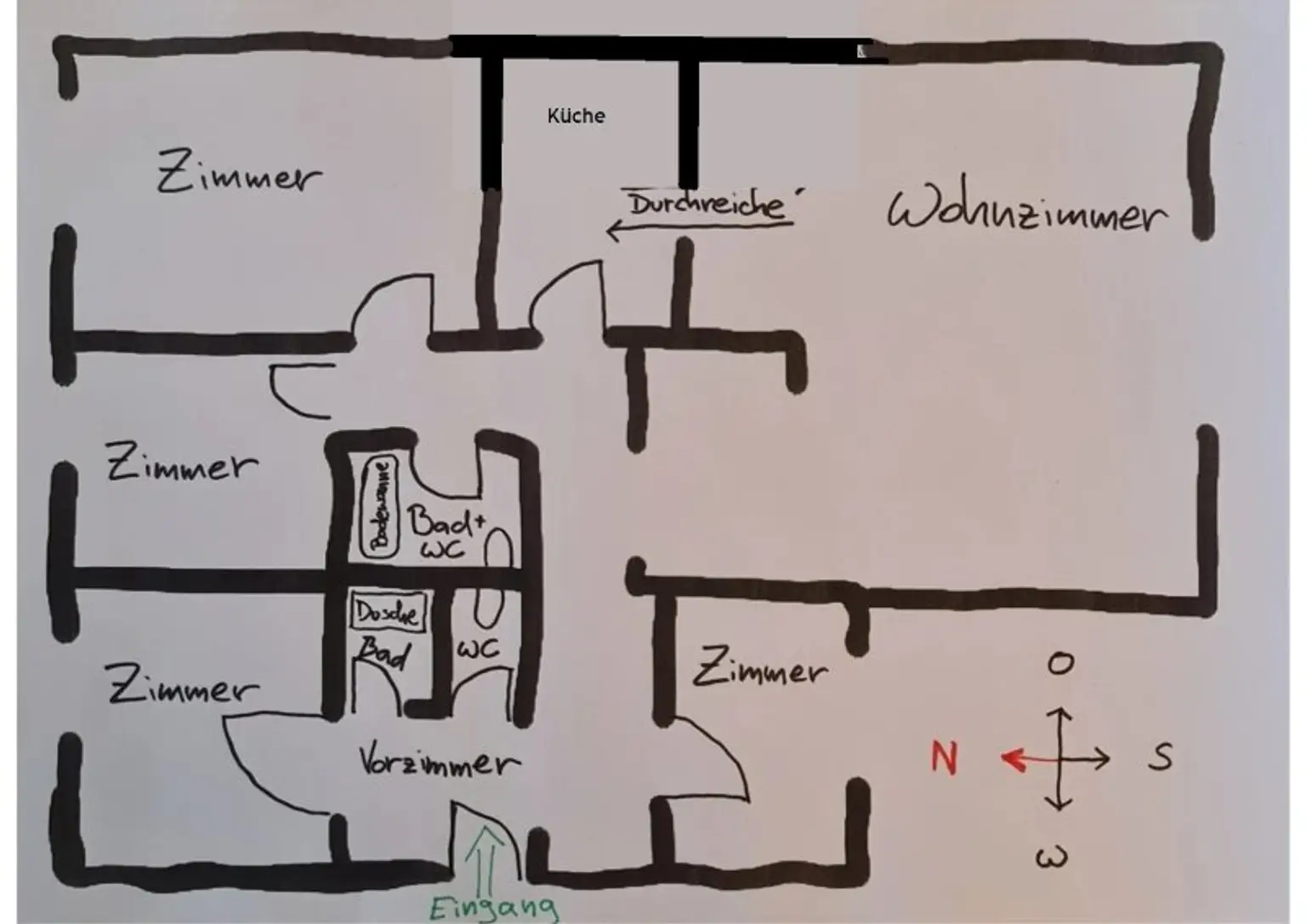 Familiewohnung in Ruhelage: 5-Zimmer mit separater Küche und Garagenstellplatz inklusive nahe Setagayapark