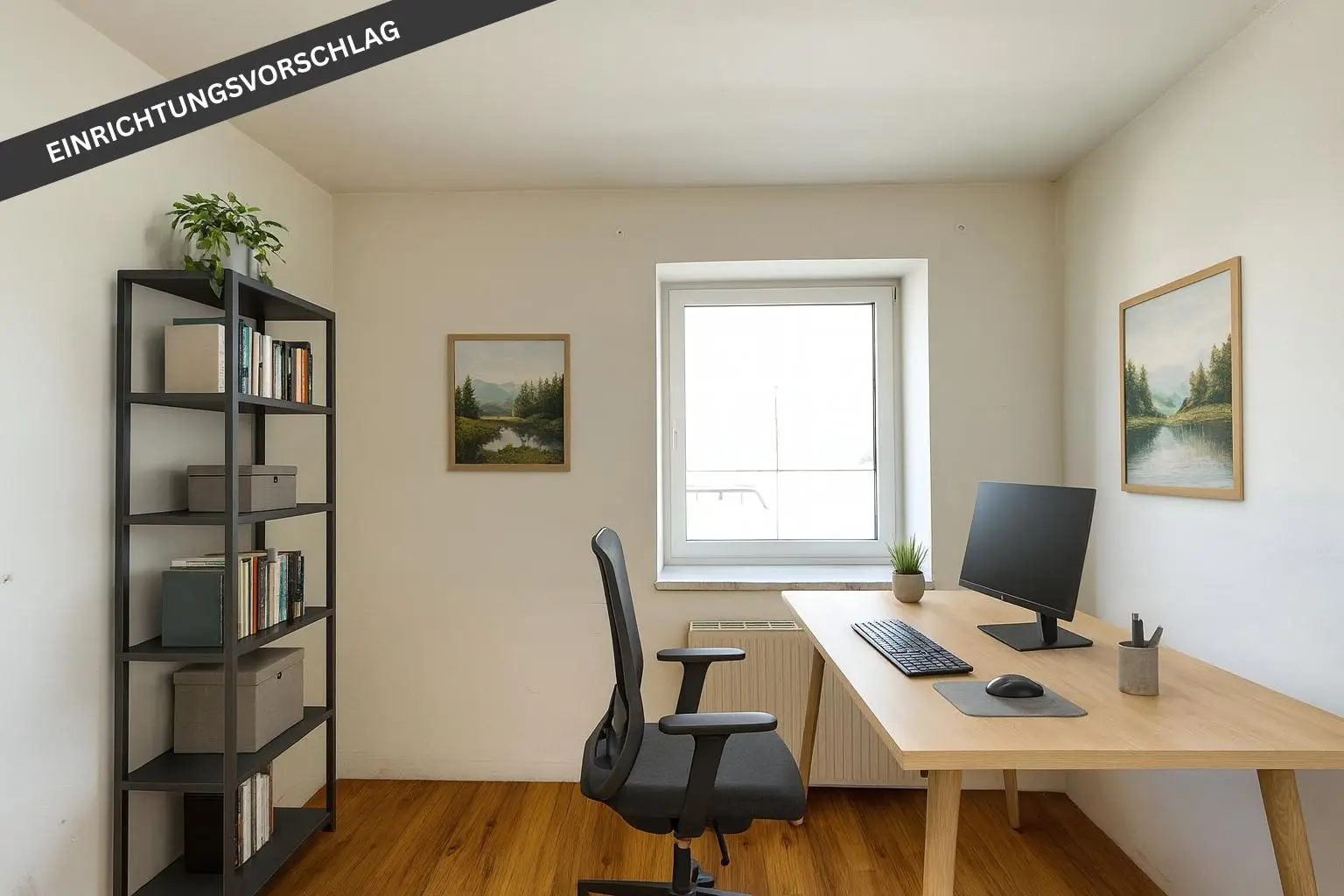 Einzelbüro | Visualisierung