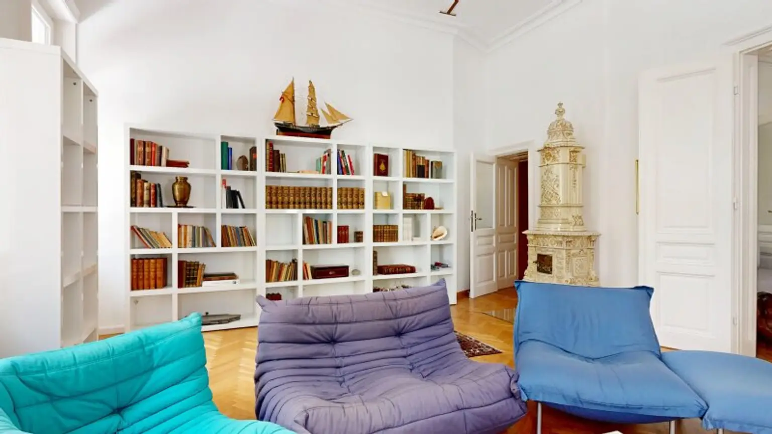 Wunderschöne großzügige 5-Zi-Altbauwohnung mit Grünblick im 3.Bezirk zu kaufen