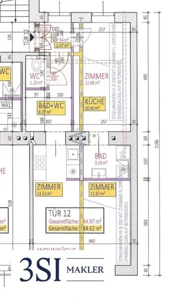 Erstbezug in ruhiger Lage mit Grünblick – sanierte Altbauwohnung am Laubeplatz